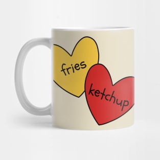 Fries and Ketchup Mug